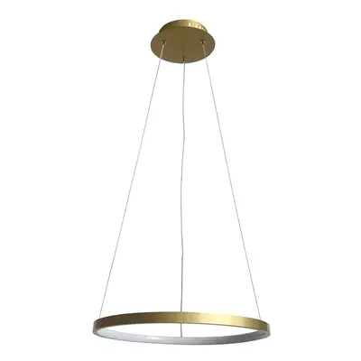 LED závěsné svítidlo ve zlaté barvě ø 40 cm Lune – Candellux Lighting