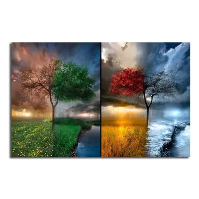 Obraz na plátně Seasons, 70 x 45 cm