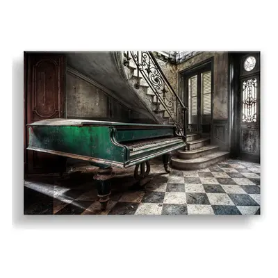 Obraz Styler Canvas Silver Uno Piano, 85 x 113 cm