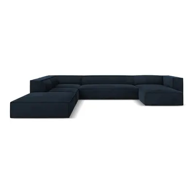 Tmavě modrá rohová pohovka (levý roh) Madame – Windsor & Co Sofas