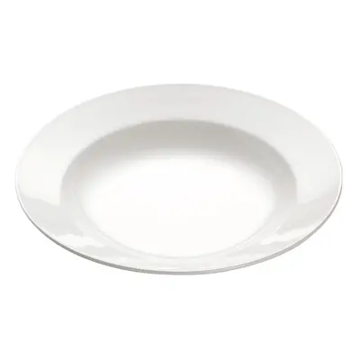 Bílý porcelánový talíř na těstoviny Maxwell & Williams Basic Bistro, ø 28 cm