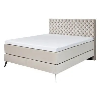 Béžová boxspring postel 180x200 cm La Maison – Meise Möbel