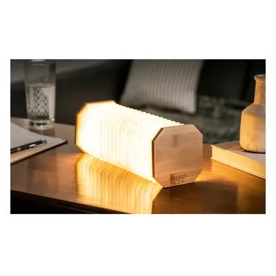 LED stmívatelná stolní lampa v přírodní barvě (výška 3,5 cm) Accordion – Gingko