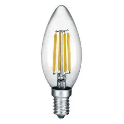 Teplá LED žárovka E14, 4 W Kerze – Trio