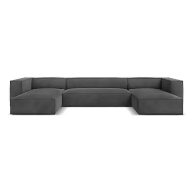 Šedá rohová pohovka (do "U") Madame – Windsor & Co Sofas