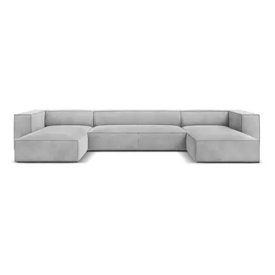 Světle šedá rohová pohovka (do "U") Madame – Windsor & Co Sofas