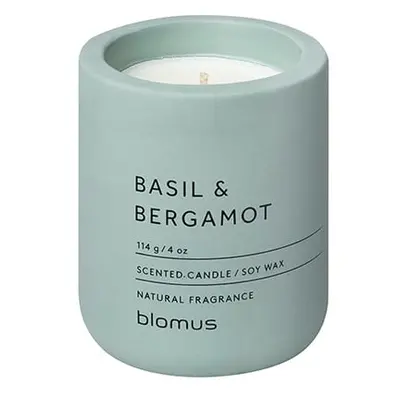 Vonná sojová svíčka doba hoření 24 h Fraga: Basil & Bergamot – Blomus