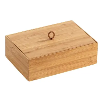 Bambusový box s víkem Wenko Terra, šířka 22 cm