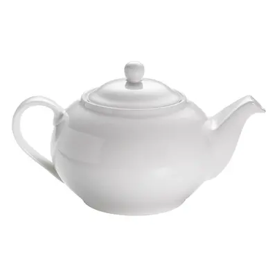 Bílá porcelánová čajová konvice Maxwell & Williams Basic, 1 l