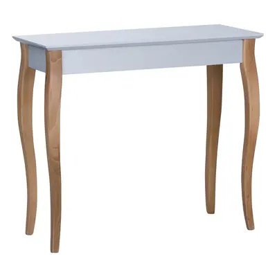 Světle šedý odkládací stolek Ragaba Console, délka 85 cm