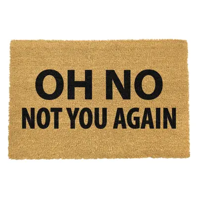 Rohožka z kokosového vlákna 40x60 cm Not You Again – Artsy Doormats