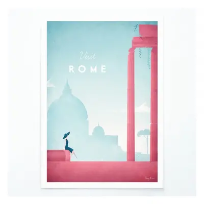 Plakát Travelposter Rome, 50 x 70 cm