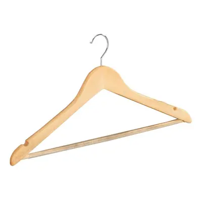 Sada 8 dřevěných ramínek na oblečení Wenko Shaped Hanger Eco