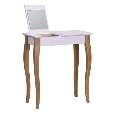 Růžový toaletní stolek se zrcadlem Ragaba Dressing Table, délka 65 cm