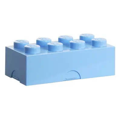 Světle modrý svačinový box LEGO®