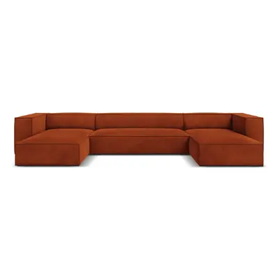 Oranžová rohová pohovka (do "U") Madame – Windsor & Co Sofas