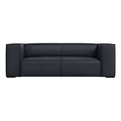 Tmavě modrá kožená pohovka 212 cm Madame – Windsor & Co Sofas