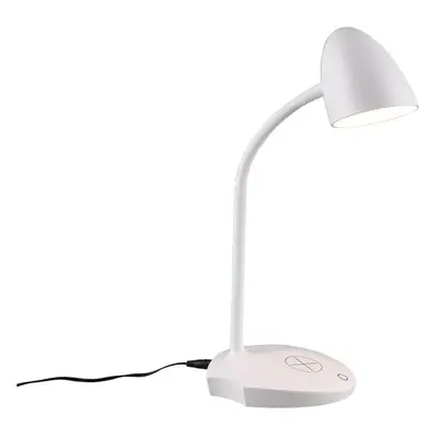 Bílá LED stolní lampa (výška 38 cm) Load – Trio