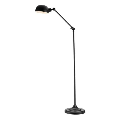 Černá stojací lampa (výška 143 cm) Portland – Markslöjd