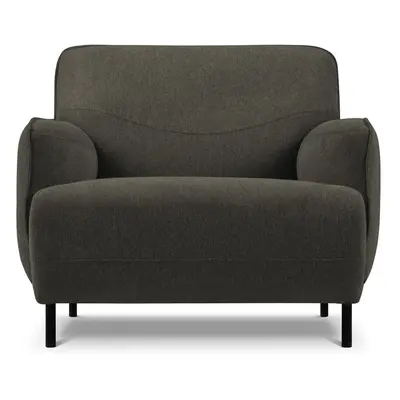 Tmavě šedé křeslo Windsor & Co Sofas Neso