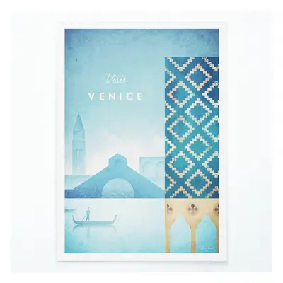 Plakát Travelposter Venice, 30 x 40 cm