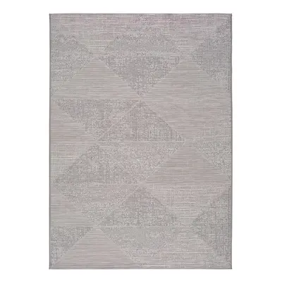 Šedý venkovní koberec Universal Macao Grey Wonder, 77 x 150 cm