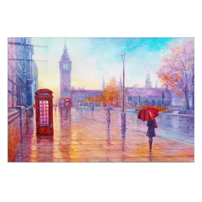 Skleněný obraz 70x50 cm London – Wallity