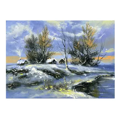 Obraz 70x50 cm Winter – Wallity