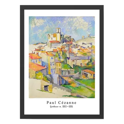 Plakát 35x45 cm Paul Cézanne – Wallity