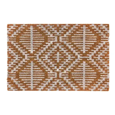 Rohožka z kokosového vlákna 60x40 cm Boho White – Casa Selección