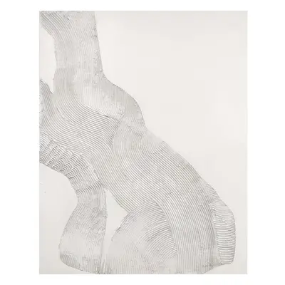 Ručně malovaný obraz 90x120 cm White Sculpture – Malerifabrikken