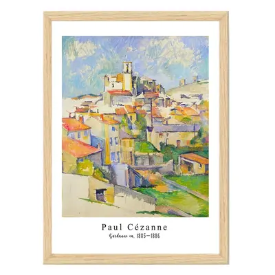 Plakát v rámu 35x45 cm Paul Cézanne – Wallity