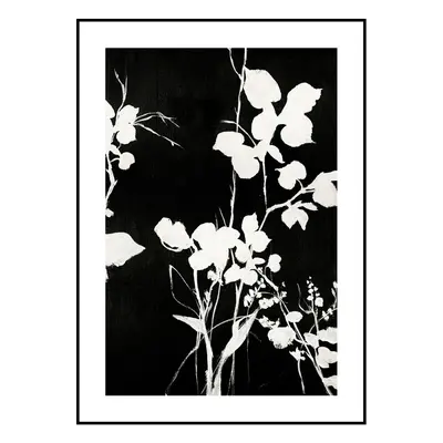 Obraz 50x70 cm Silhouet Leaves – Malerifabrikken