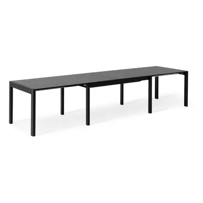 Rozkládací jídelní stůl s černou deskou 96x160 cm Join by Hammel – Hammel Furniture