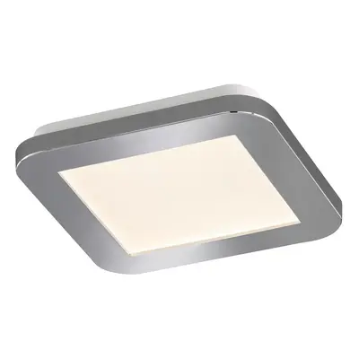 Šedé LED stropní svítidlo 17x17 cm Gotland – Fischer & Honsel