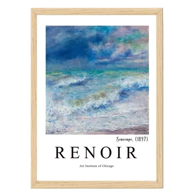 Plakát v rámu 35x45 cm Renoir – Wallity