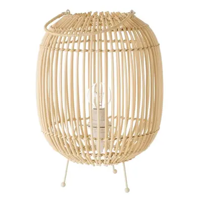 Ratanová stolní lampa v přírodní barvě s ratanovým stínidlem (výška 30,5 cm) Natural Way – Casa 