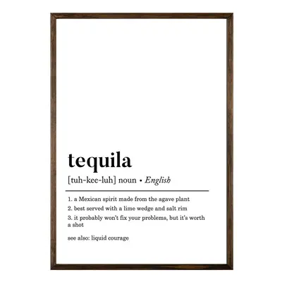 Plakát 50x70 cm Tequila – Wallity