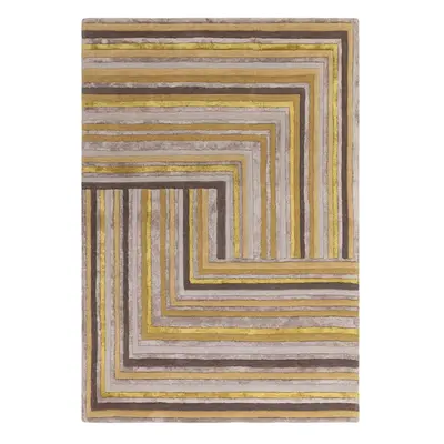 Okrově žlutý vlněný koberec 160x230 cm Network Gold – Asiatic Carpets