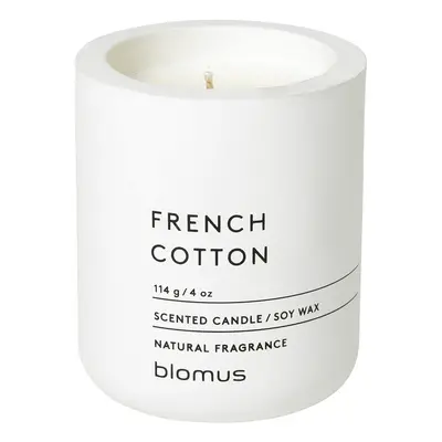 Vonná sojová svíčka doba hoření 24 h Fraga: French Cotton – Blomus