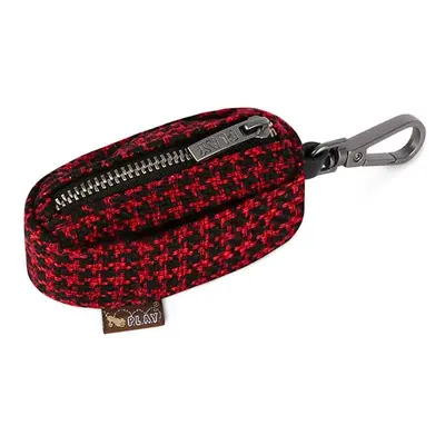 Kapsa na sáčky Houndstooth Red/Black – P.L.A.Y.