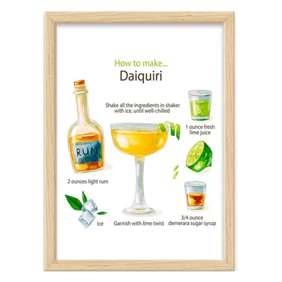 Obraz 40x55 cm Daiquiri – Wallity