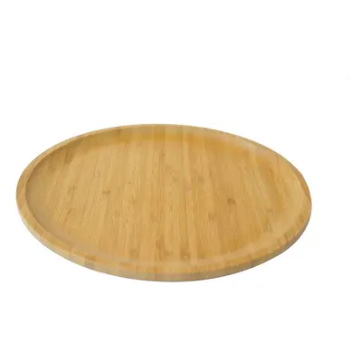 Bambusový servírovací podnos Bambum Penne, ⌀ 28 cm