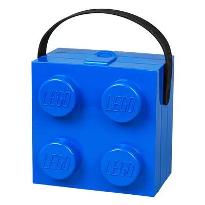 Modrý úložný box s rukojetí LEGO®