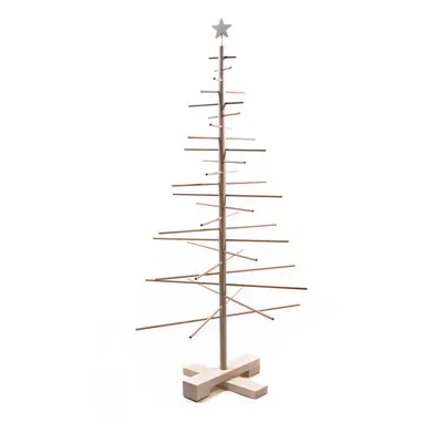 Dřevěný vánoční stromek Nature Home, výška 125 cm