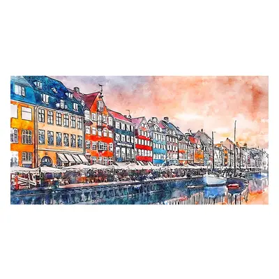 Obraz 80x40 cm Copenhagen – Fedkolor