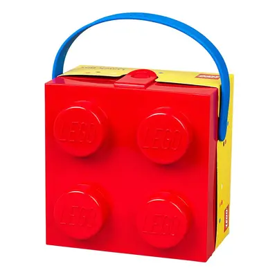 Červený úložný box s rukojetí LEGO®