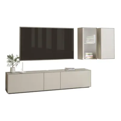 Světle šedá TV sestava 226x46 cm Edge by Hammel – Hammel Furniture