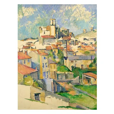 Obraz - reprodukce 30x40 cm Gardanne, Paul Cézanne – Fedkolor