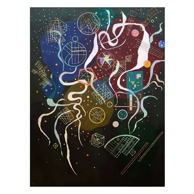 Obraz - reprodukce 50x70 cm Mouvement I, Wassily Kandinsky – Fedkolor